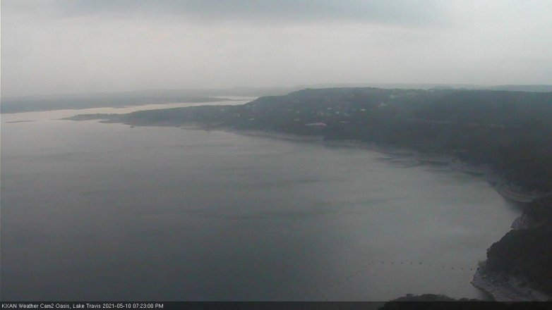 Lake Travis webcam, May 10, 2021 7:25 PM CT