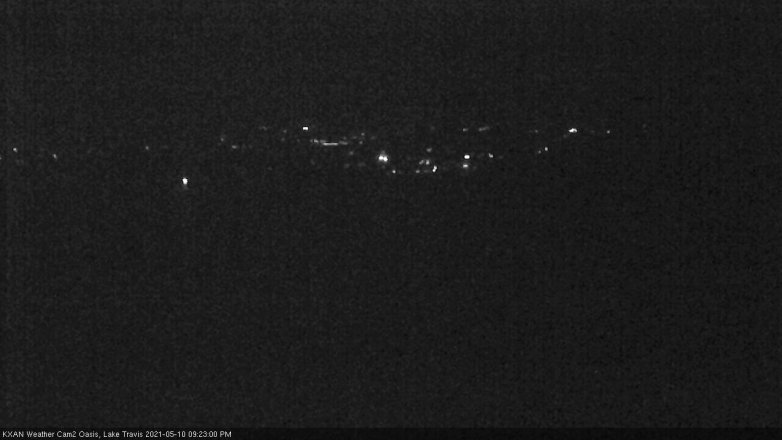 Lake Travis webcam, May 10, 2021 9:25 PM CT