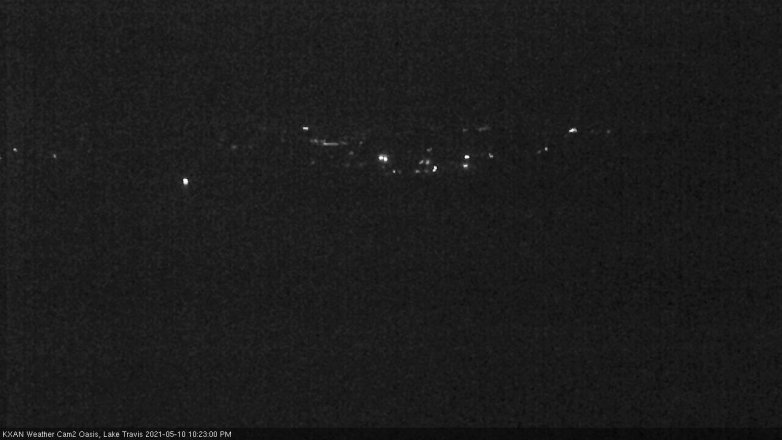 Lake Travis webcam, May 10, 2021 10:25 PM CT