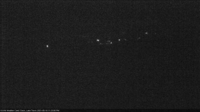 Lake Travis webcam, May 10, 2021 11:25 PM CT