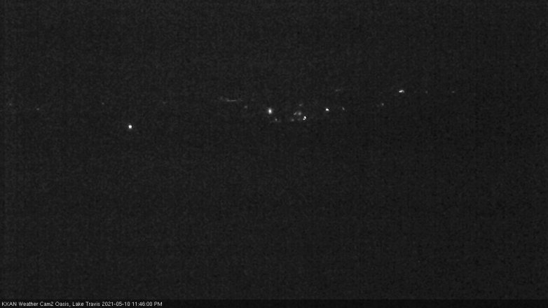 Lake Travis webcam, May 10, 2021 11:45 PM CT