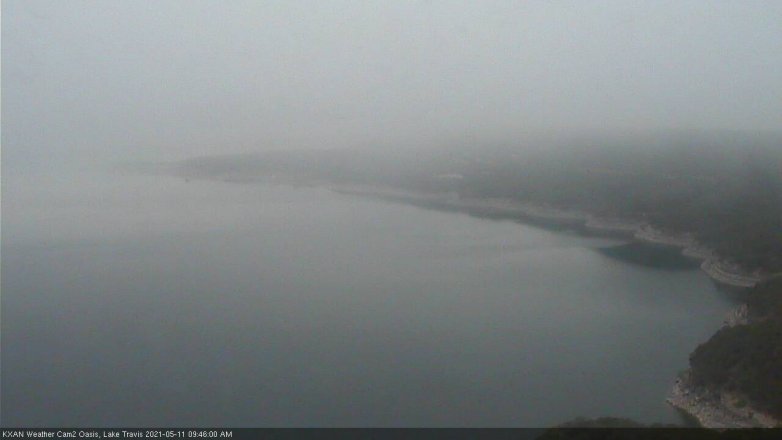 Lake Travis webcam, May 11, 2021 9:45 AM CT
