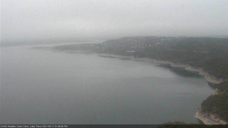 Lake Travis webcam, May 11, 2021 1:45 PM CT