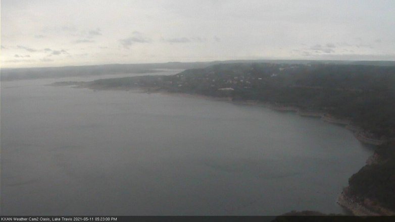 Lake Travis webcam, May 11, 2021 5:25 PM CT