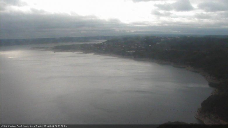 Lake Travis webcam, May 11, 2021 6:25 PM CT