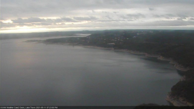 Lake Travis webcam, May 11, 2021 7:25 PM CT