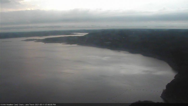 Lake Travis webcam, May 11, 2021 7:45 PM CT