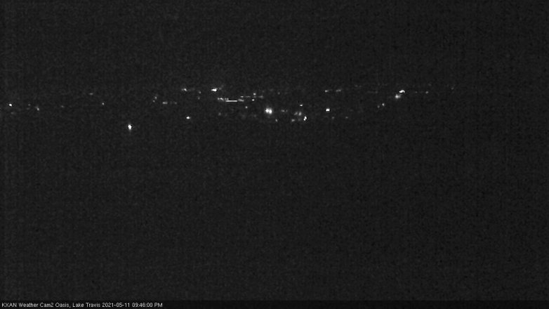 Lake Travis webcam, May 11, 2021 9:45 PM CT