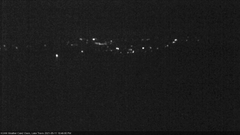 Lake Travis webcam, May 11, 2021 10:45 PM CT