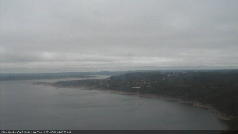 Lake Travis webcam, May 12, 2021 9:45 AM CT