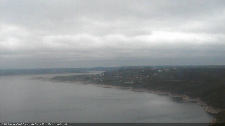 Lake Travis webcam, May 12, 2021 11:45 AM CT