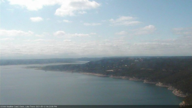Lake Travis webcam, May 12, 2021 4:25 PM CT