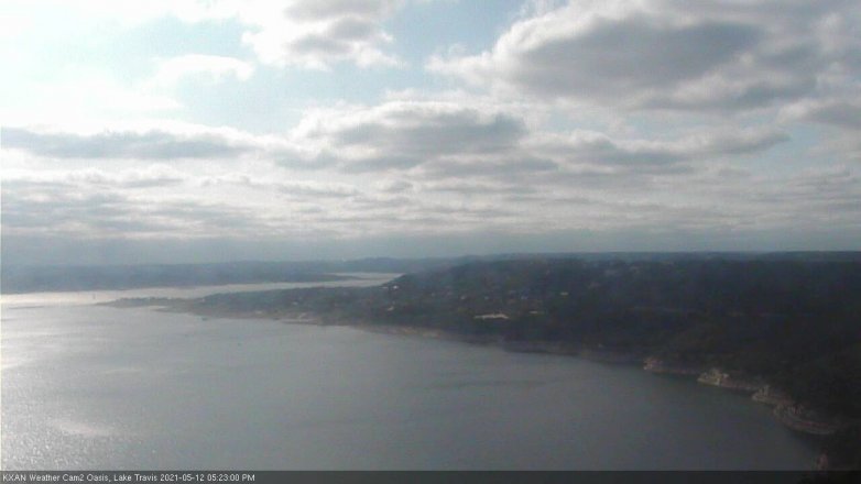Lake Travis webcam, May 12, 2021 5:25 PM CT