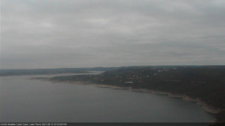 Lake Travis webcam, May 12, 2021 7:25 PM CT