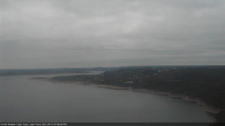 Lake Travis webcam, May 12, 2021 7:45 PM CT