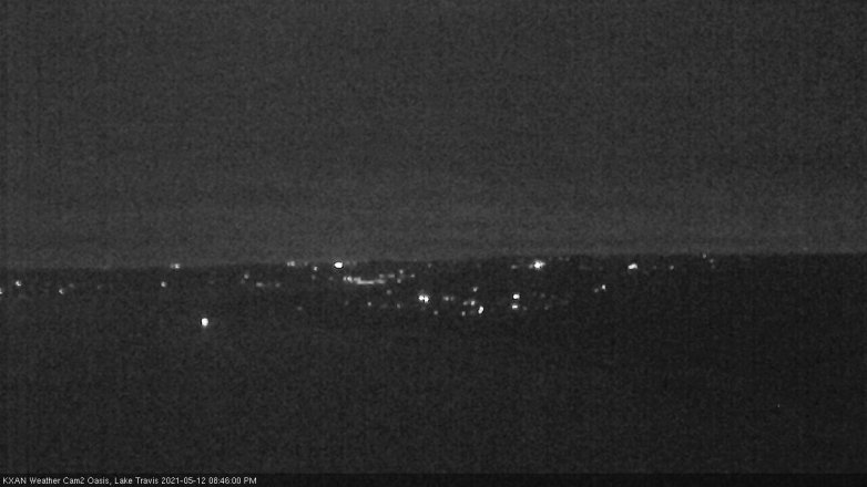 Lake Travis webcam, May 12, 2021 8:45 PM CT