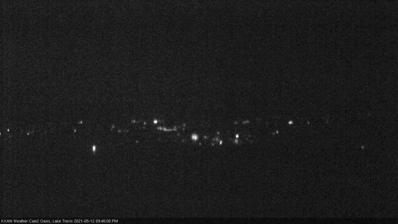 Lake Travis webcam, May 12, 2021 9:45 PM CT