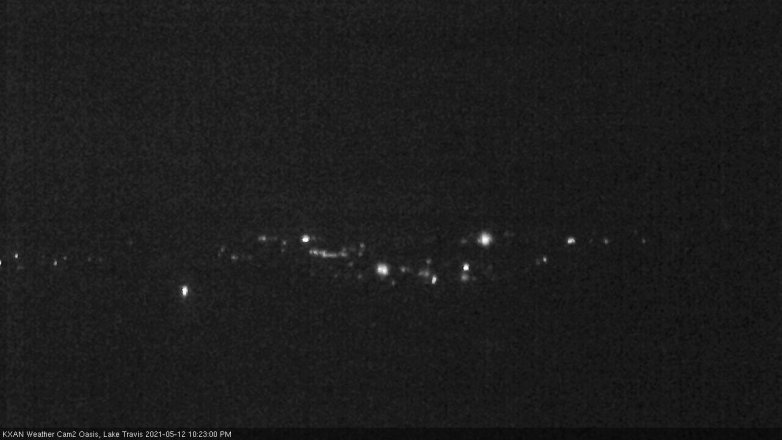 Lake Travis webcam, May 12, 2021 10:25 PM CT