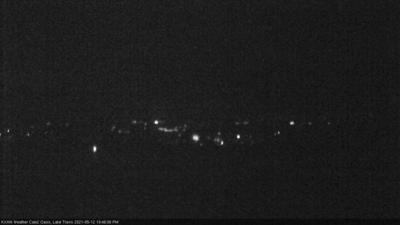 Lake Travis webcam, May 12, 2021 10:45 PM CT
