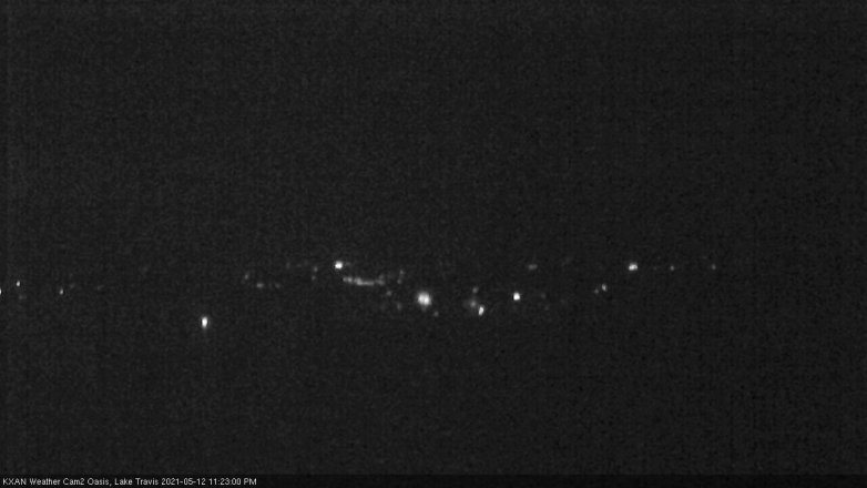 Lake Travis webcam, May 12, 2021 11:25 PM CT