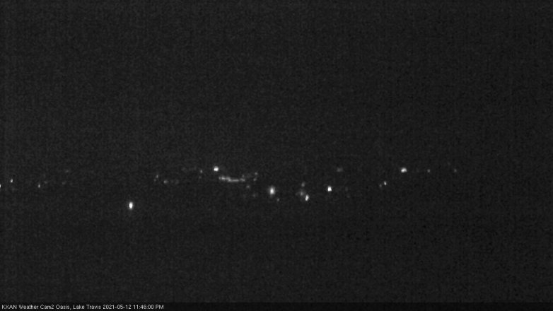 Lake Travis webcam, May 12, 2021 11:45 PM CT