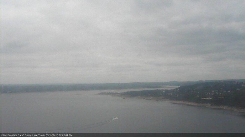 Lake Travis webcam, May 13, 2021 2:25 PM CT