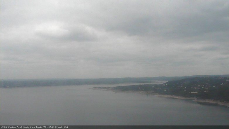 Lake Travis webcam, May 13, 2021 2:45 PM CT