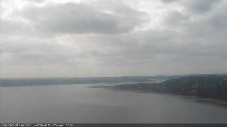 Lake Travis webcam, May 13, 2021 4:25 PM CT