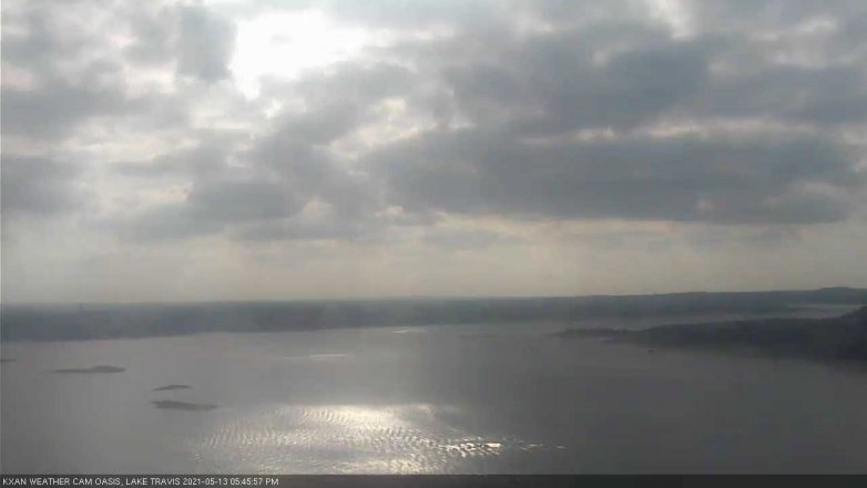 Lake Travis webcam, May 13, 2021 5:45 PM CT