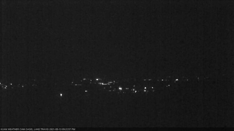 Lake Travis webcam, May 13, 2021 9:25 PM CT