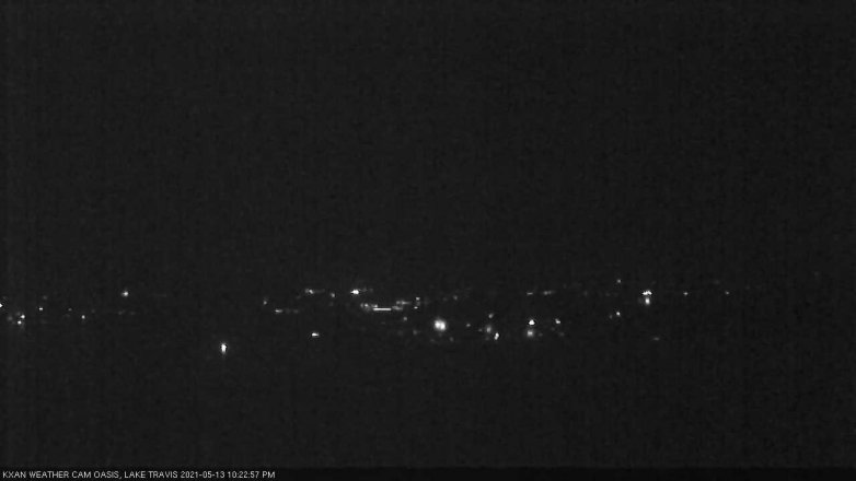 Lake Travis webcam, May 13, 2021 10:25 PM CT