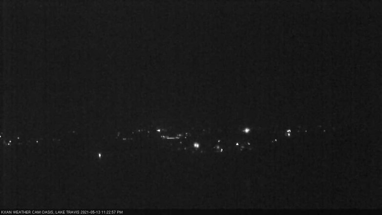 Lake Travis webcam, May 13, 2021 11:25 PM CT
