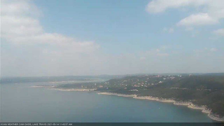 Lake Travis webcam, May 14, 2021 11:45 AM CT