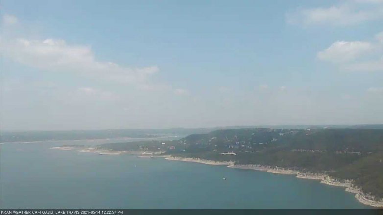 Lake Travis webcam, May 14, 2021 12:25 PM CT