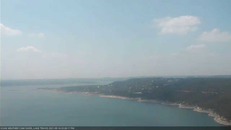 Lake Travis webcam, May 14, 2021 3:00 PM CT