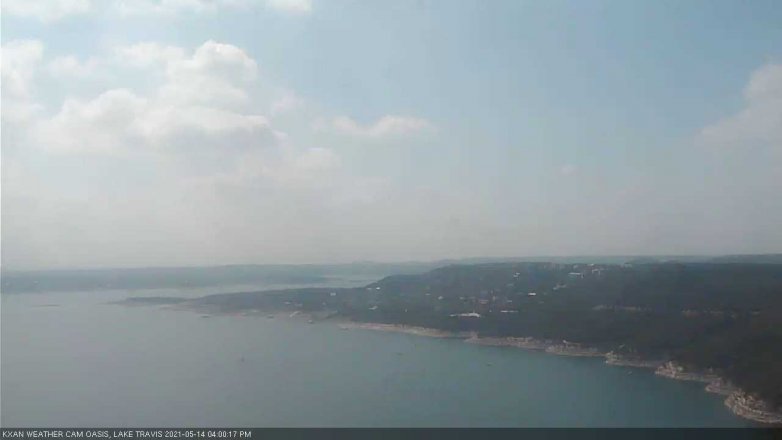 Lake Travis webcam, May 14, 2021 4:00 PM CT