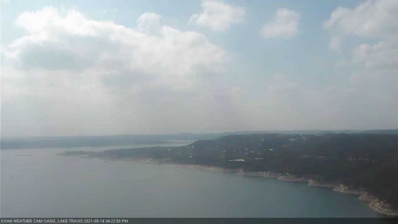 Lake Travis webcam, May 14, 2021 4:25 PM CT