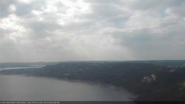Lake Travis webcam, May 14, 2021 5:25 PM CT