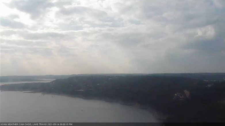Lake Travis webcam, May 14, 2021 6:00 PM CT