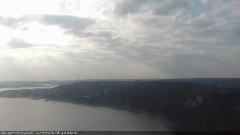Lake Travis webcam, May 14, 2021 6:45 PM CT