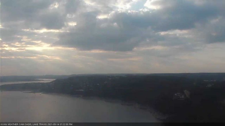 Lake Travis webcam, May 14, 2021 7:25 PM CT