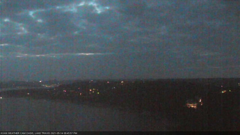 Lake Travis webcam, May 14, 2021 8:45 PM CT