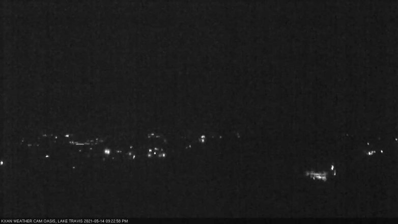 Lake Travis webcam, May 14, 2021 9:25 PM CT