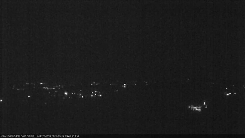 Lake Travis webcam, May 14, 2021 9:45 PM CT