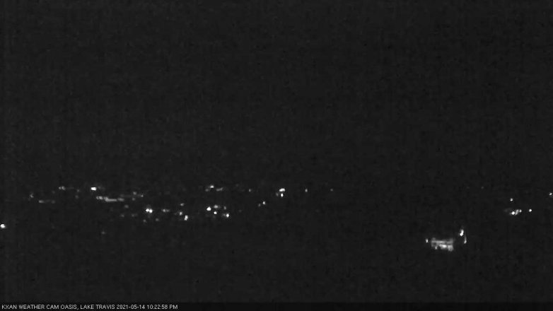 Lake Travis webcam, May 14, 2021 10:25 PM CT