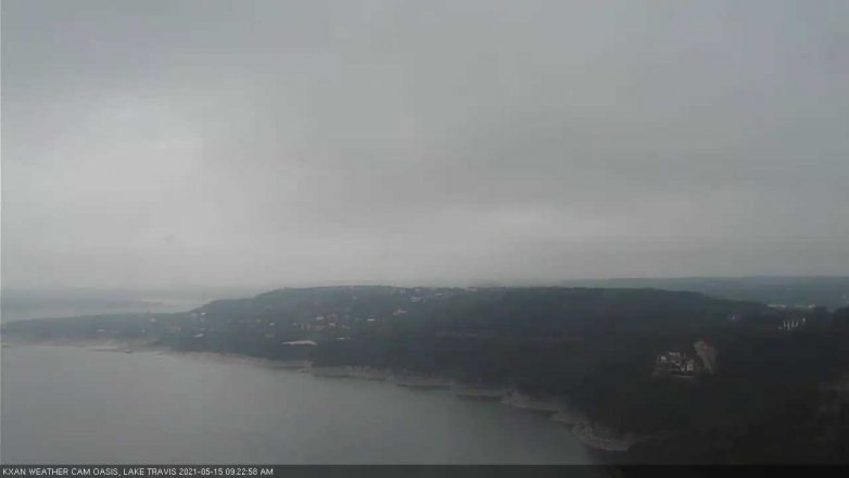 Lake Travis webcam, May 15, 2021 9:25 AM CT