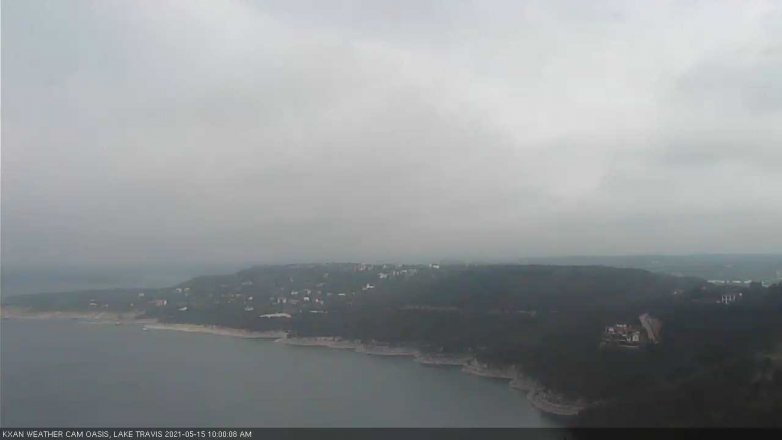 Lake Travis webcam, May 15, 2021 10:00 AM CT