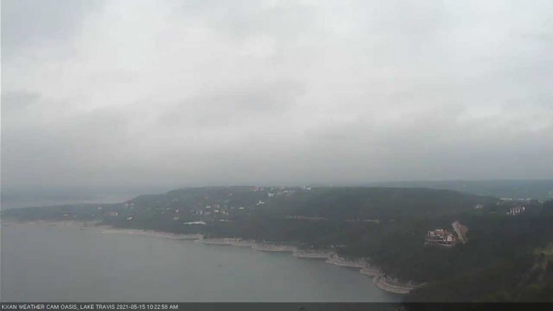 Lake Travis webcam, May 15, 2021 10:25 AM CT