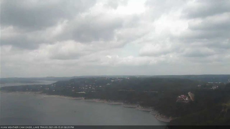 Lake Travis webcam, May 15, 2021 1:00 PM CT