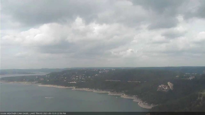 Lake Travis webcam, May 15, 2021 1:25 PM CT